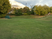 Park with Mountain backdrop