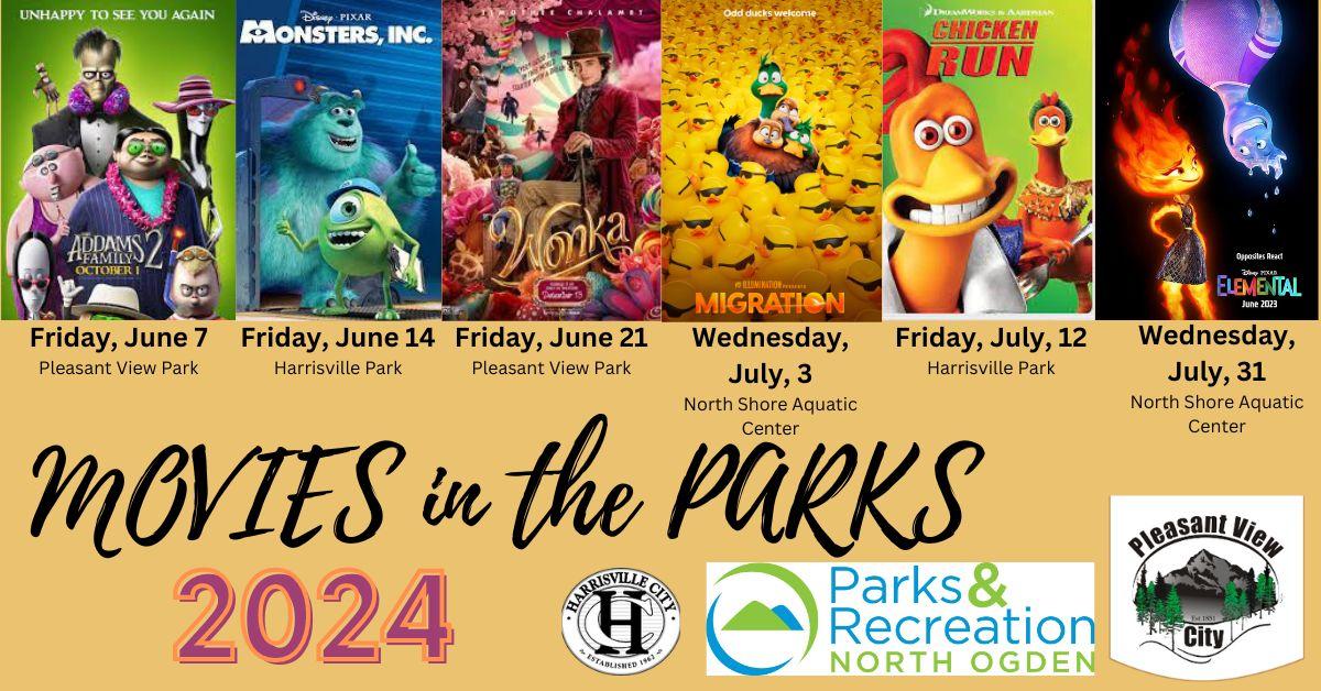 Movies in the park 2024